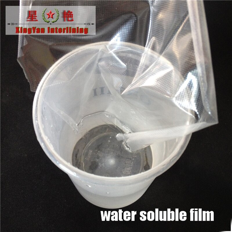 Water Soluble Stabilizer Interlining Factory - Wash-away PVA Plastic Embroidery Back Film