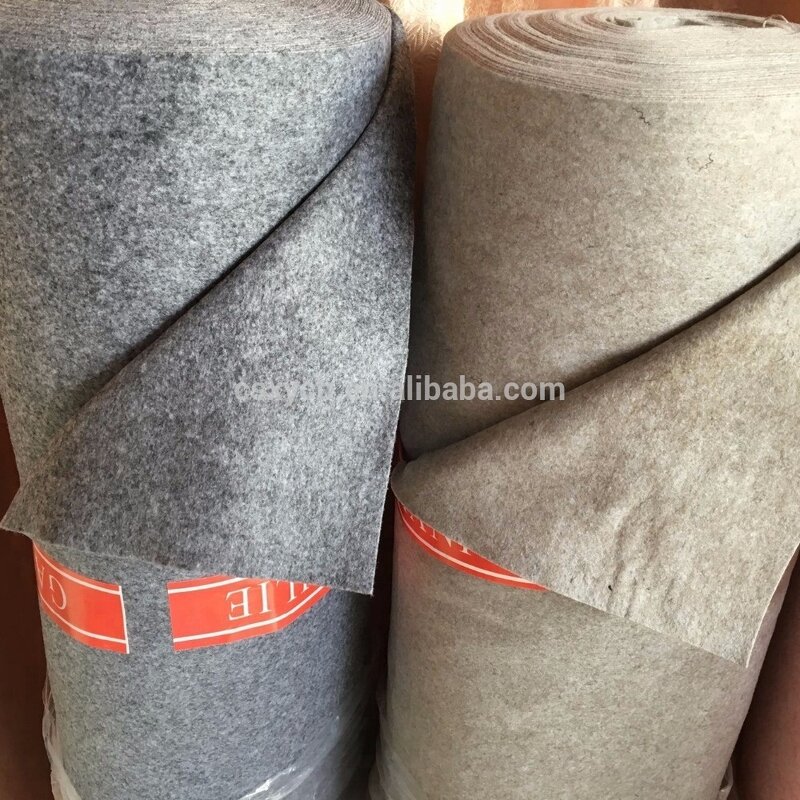 Under Collar Felt Supplier - Nonwoven Needle-punched Polyester Fabric Textile