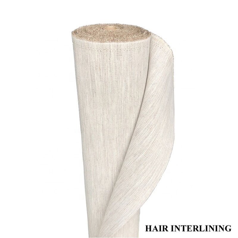Hair Interlining Factory - Adhesive Woven Shrink-Resistant Polyester Cotton Lining Coats