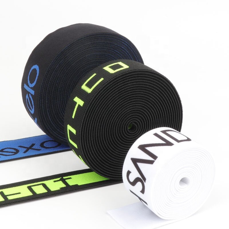 Underwear Elastic Waistband Factory - Fashion Concise Colorful Band Custom High Quality