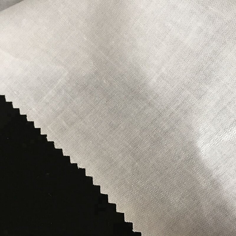 Shirt Collar Lining Factory - Lower Temperature Fusible Cotton Woven Interlining