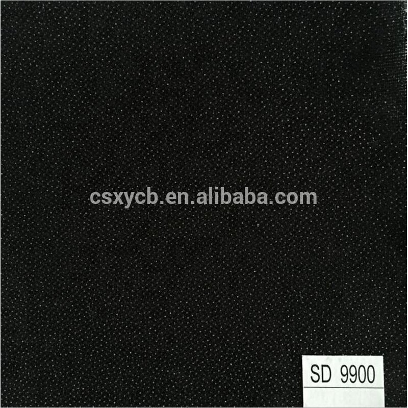 Fusible Woven Interlining Supplier - Water Soluble PES 75D for Business Suit Garment