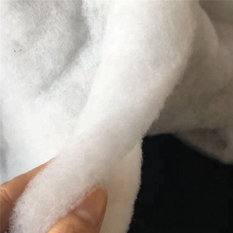 Polyester Wadding Supplier - 200gsm Cotton Quilted Fabric Jacket Lining Batting