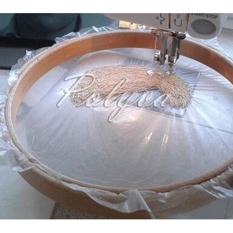 Cold Water Soluble PVA Film Factory - Elastic Fusible Transparent Garment Backing Stabilizer