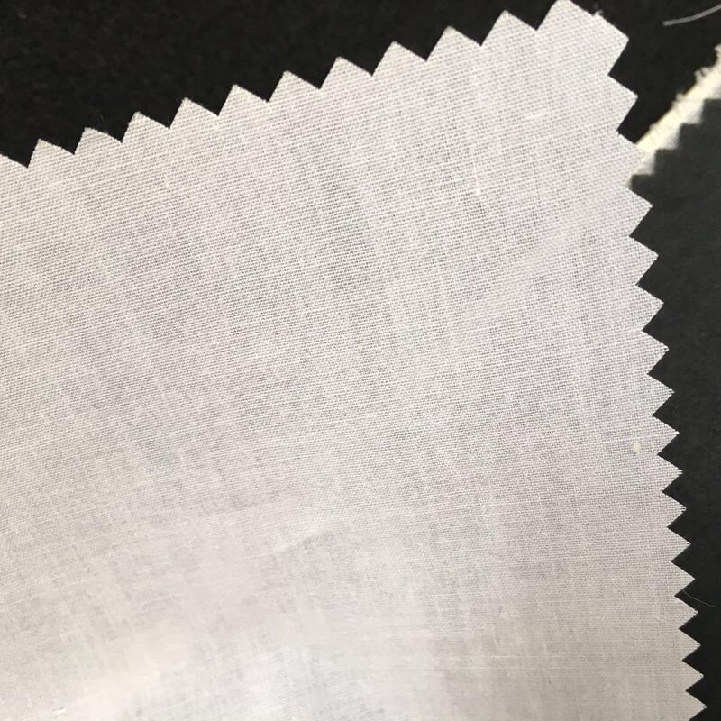 Woven Resin Interlining Manufacturer - Stiff Collar Hard Gum Stay Fabric