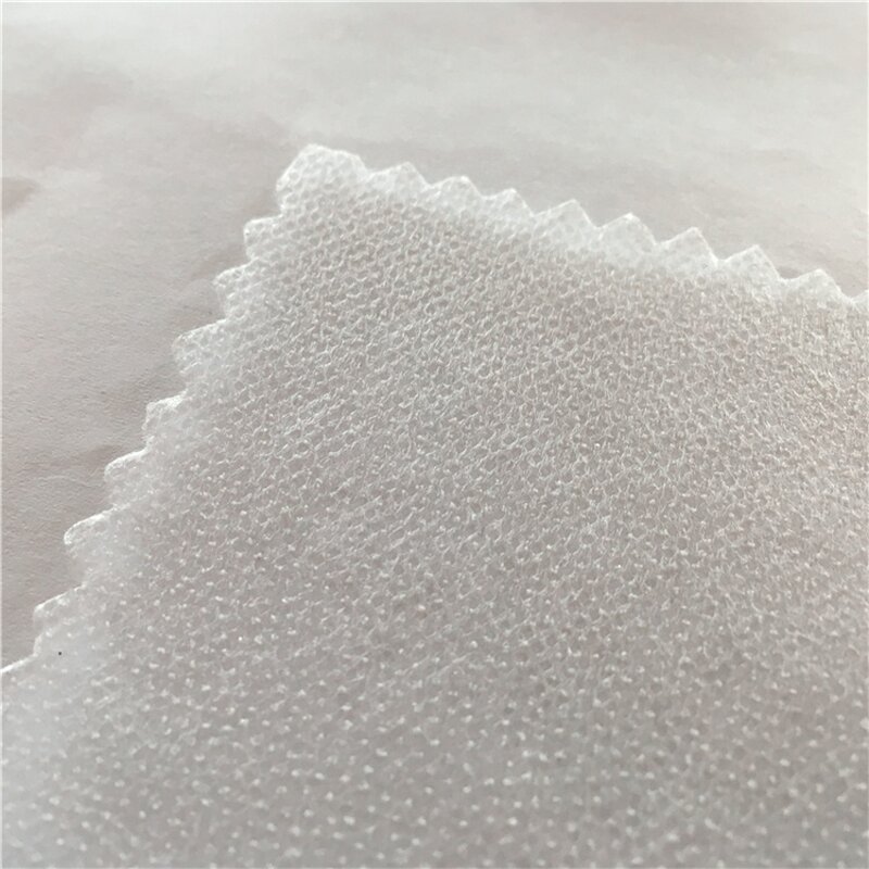 Fusible Interlining Material Supplier - Breathable Eco-Friendly Plain Laminated Nonwoven