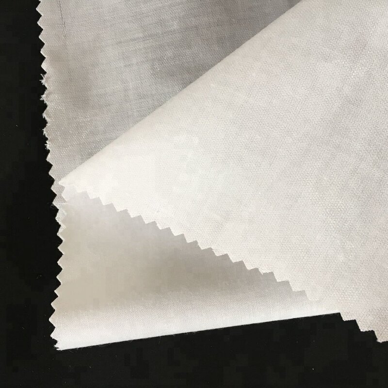 Shirt Collar Lining Factory - Lower Temperature Fusible Cotton Woven Interlining