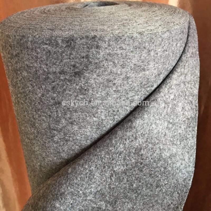 Under Collar Felt Supplier - Nonwoven Needle-punched Polyester Fabric Textile