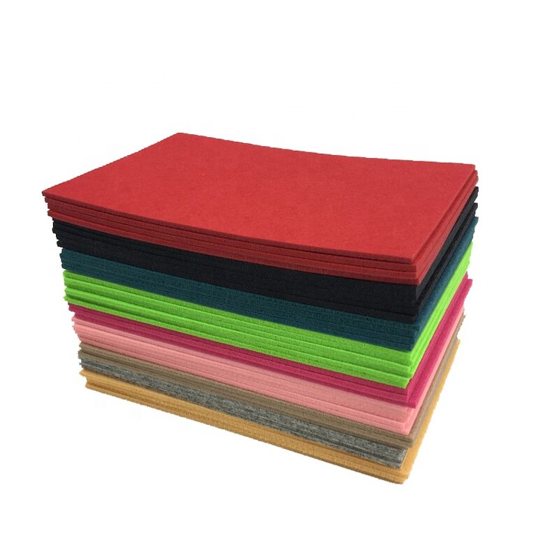 Needle-Punched Non-Woven Fabric Factory - 100% Polyester Eco-Friendly Microfiber for Crafts Toys