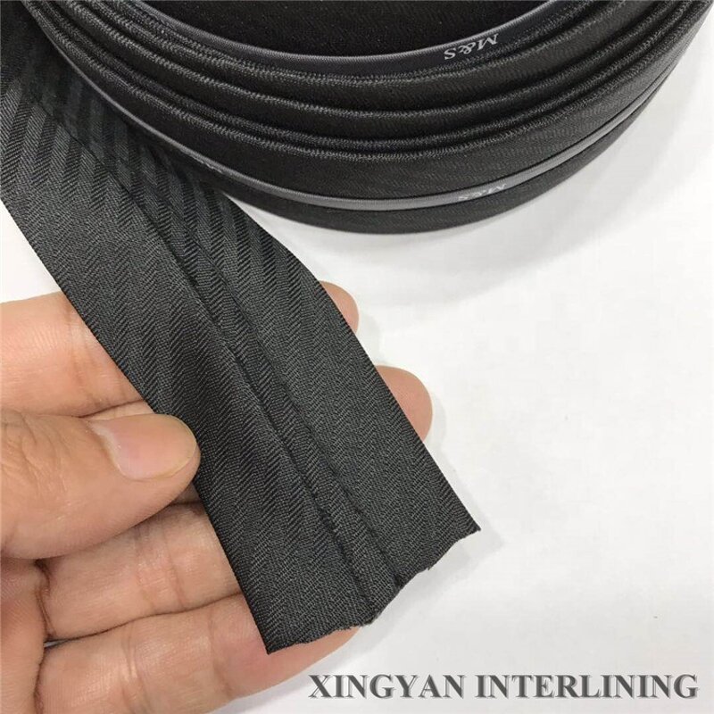 Pants Waist Band Supplier - Custom Cotton Polyester with Resin Men Suit Lining