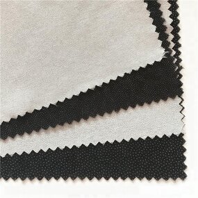 Fusible Woven Interlining Supplier - Water Soluble PES 75D for Business Suit Garment