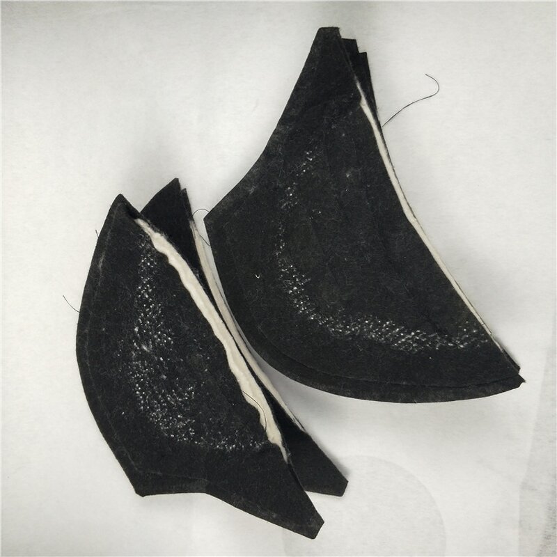 Cotton Decorative Fabric Supplier - Black White 100% Cotton Women's with Foam Shoulder Pad