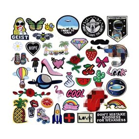 Embroidery Patch Factory - Custom Iron on Heat Press Embroidery Heat Transfer