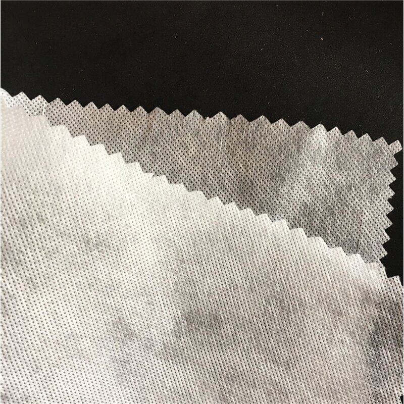 Polyester Non Woven Interlining Supplier - 100% Water Soluble Durable Compact with Embroidered