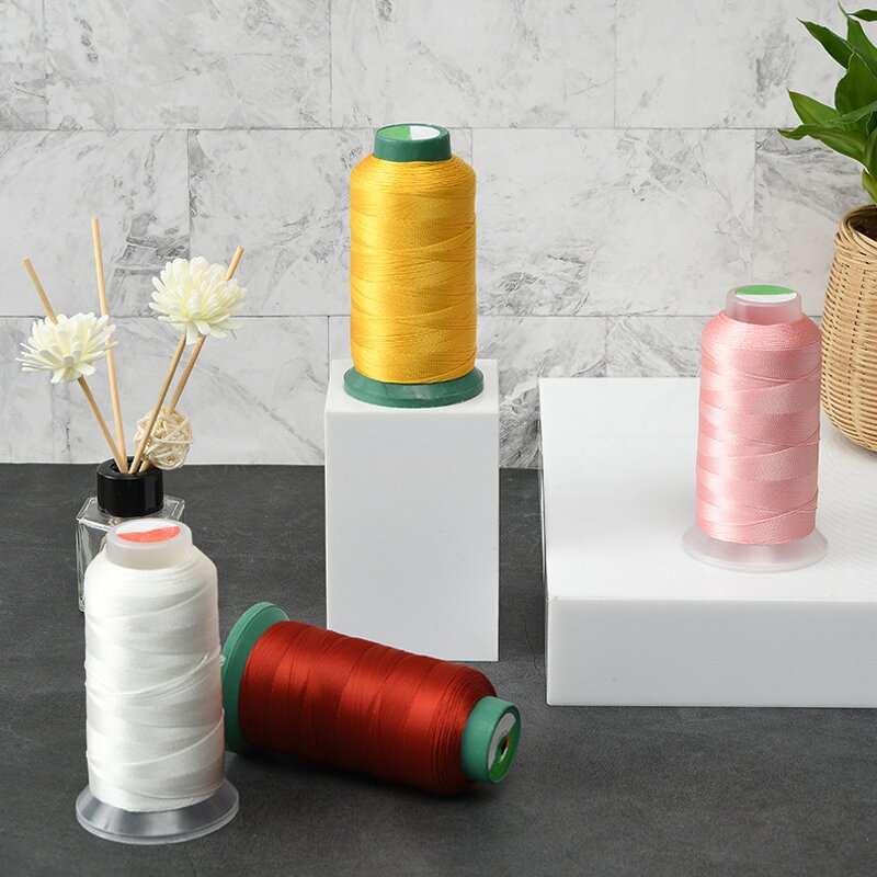 Nylon Polyester Sewing Thread Supplier - 2023 Factory Price High Tenacity 210D/3 Waterproof
