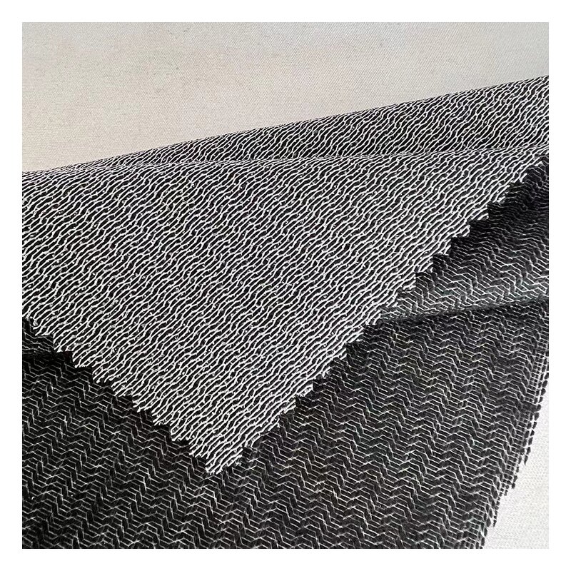 Woven Fusible Interlining Factory - Adhesive-Bonded 100 Brushed for Jacket Blazer