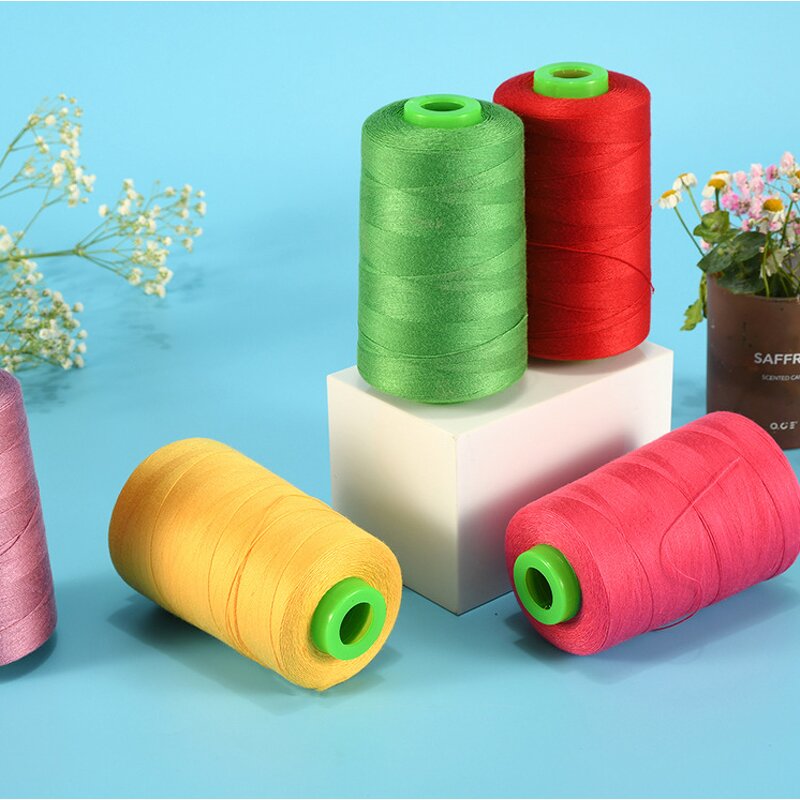 Core Spun Sewing Threads Factory - Hot Sale 203 100% Polyester for High Speed Machines