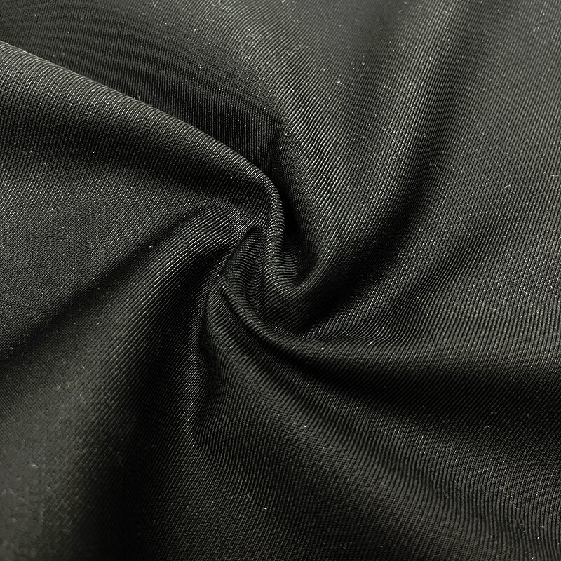 Reactive Dyed Blazer Fabric Factory - Black Color Eco-friendly for Suit