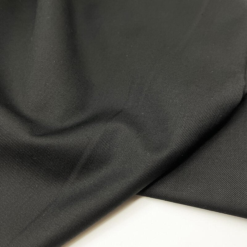 Reactive Dyed Blazer Fabric Factory - Black Color Eco-friendly for Suit