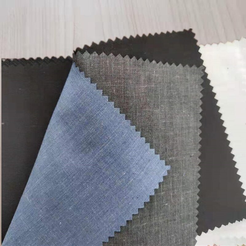 Pocket Lining Fabric Supplier - Factory Price Stripe White Black TC Yarn Dyed