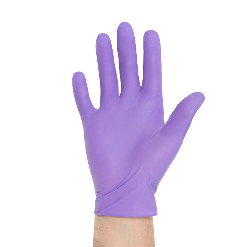 Disposable Nitrile Gloves Supplier - OEM logo Custom Hair Nail
