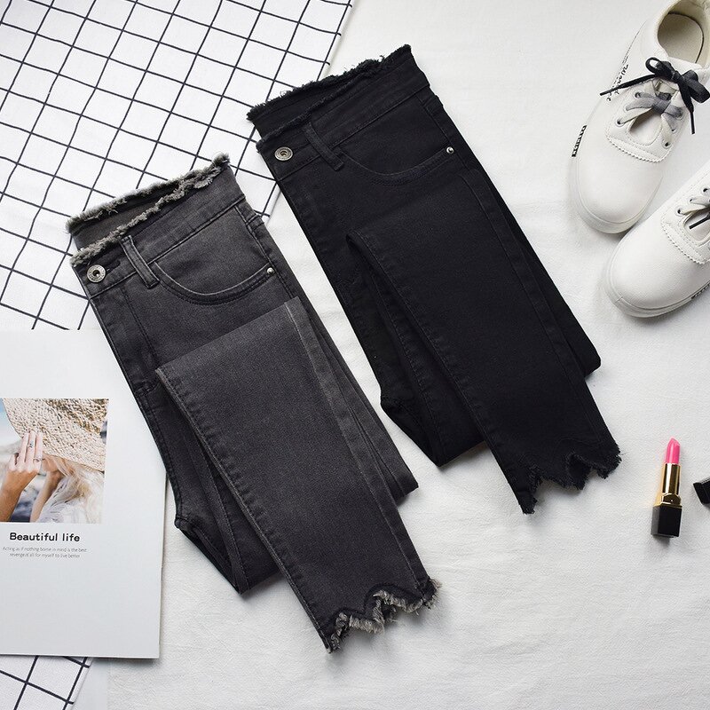 Women's Jeans Manufacturer - OEM Spring Autumn High Waist Denim