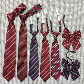 School Ties Manufacturer - OEM Wholesale Custom Cheap 100% Polyester
