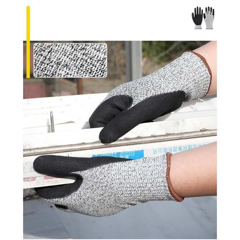 Cut Resistant Glove Manufacturer - OEM Wholesale HPPE Level 5 Anti
