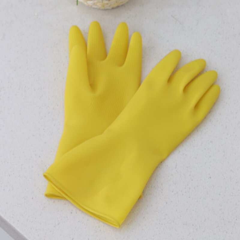 Work Rubber Gloves Supplier - OEM Wholesale Reusable Thick Leather