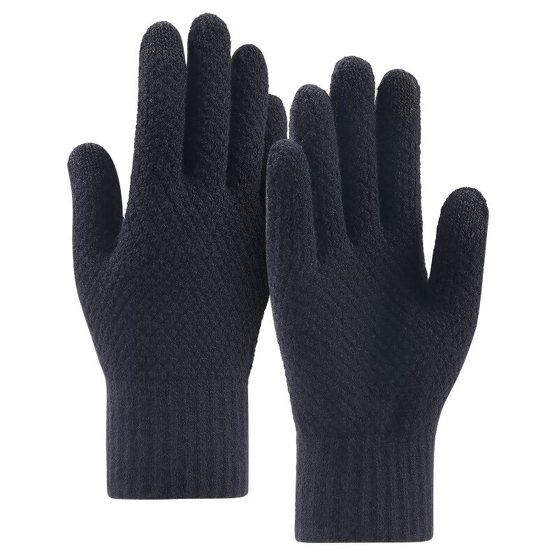 Touch Screen Gloves Manufacturer - OEM Thicken and Warm Knitted