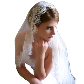 Lace Edge Veil Manufacturer - OEM Best Price Bridal Veil with