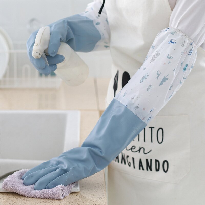 Cleaning Gloves Manufacturer - OEM Wholesale Housework White Long