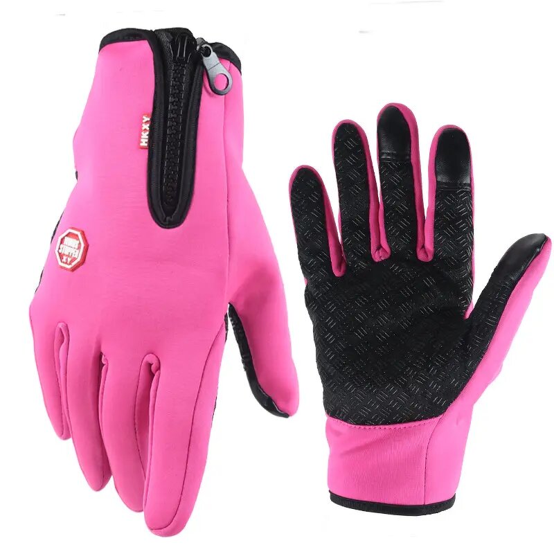 Winter Ski Gloves Factory - OEM Touch Screen Breathable Waterproof