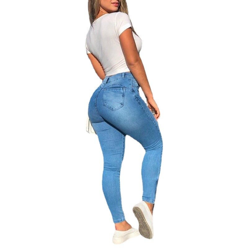 Denim Pants Factory - OEM Plus Size Anti-pilling Full Length