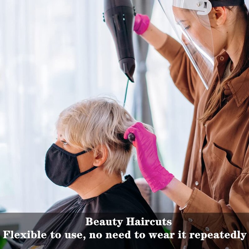 Disposable Nitrile Glove Manufacturer - OEM 3 Mil Hot pink Tattoo