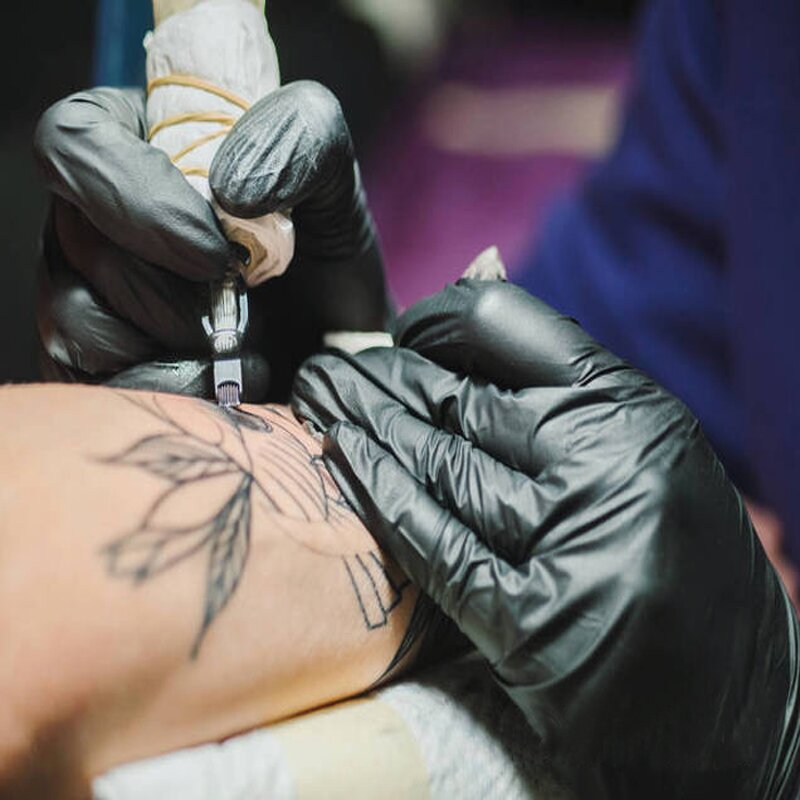 Nitrile Gloves Factory - OEM 9 Inch 4mil Barber Salon Gardening