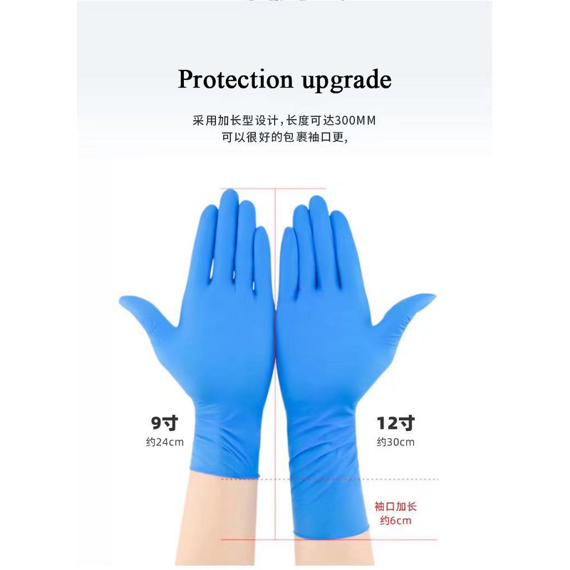 Nitrile Gloves Supplier - OEM High Quality 12inch Powder Free