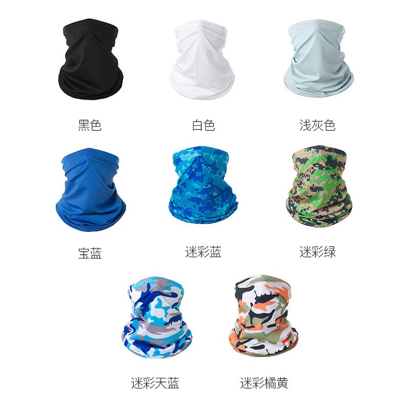 Magic Scarf Manufacturer - OEM Bike Riding Sunscreen Ice Silk