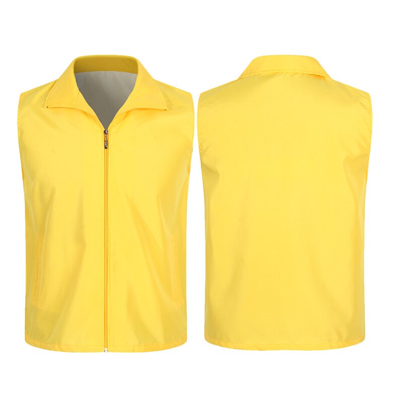 Work Vest Supplier - OEM 100% Polyester Unisex Quick Dry