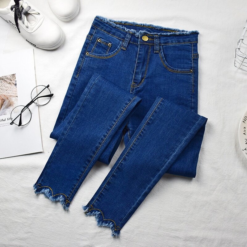 Women's Jeans Manufacturer - OEM Spring Autumn High Waist Denim