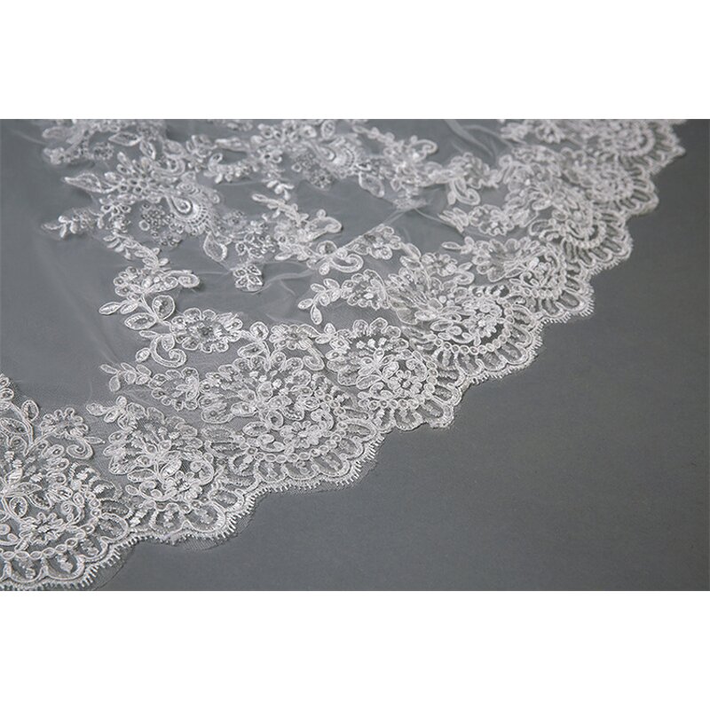 Champagne Veil Manufacturer - OEM 2022 Hot Style Romantic Long