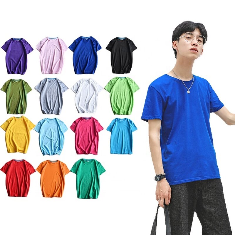 Men T-shirt Manufacturer - OEM High Quality 220gsm Casual