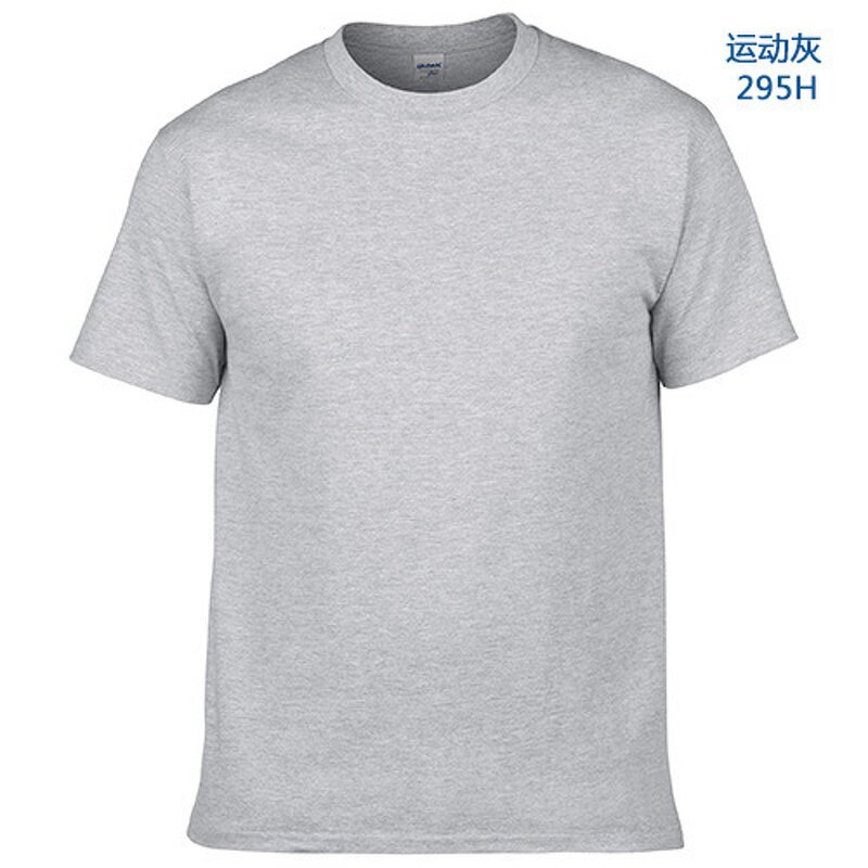 Men T-shirt Factory - OEM European Size 180Gsm 100% Cotton
