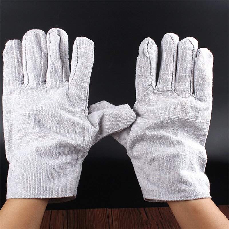 Work Safety Gloves Supplier - OEM Factory Canvas Cotton Welding