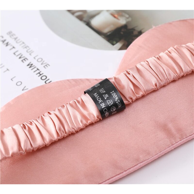 Eye Mask Supplier - OEM Wholesale 19 Momme 100% Mulberry Silk