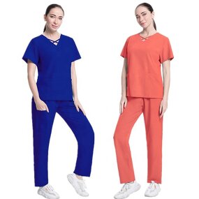 Medical Scrubs Set Supplier - OEM 4 Way Stretch Women Wholesale