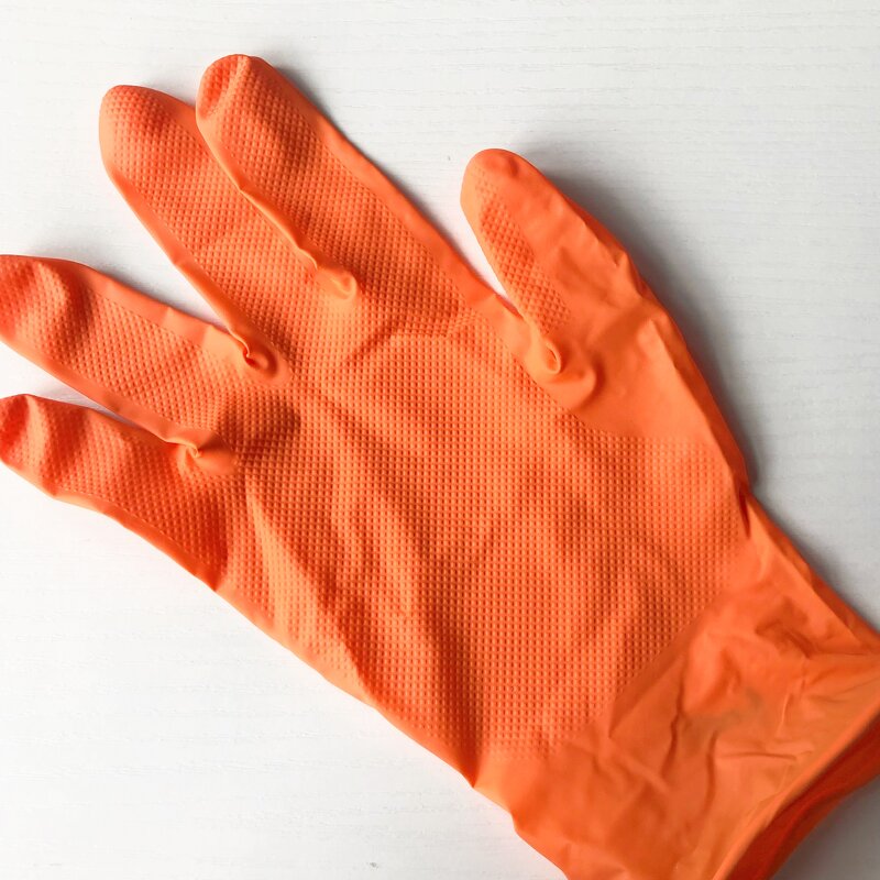 Pure Nitrile Gloves Supplier - OEM New 8 Mil Automobile Industrial