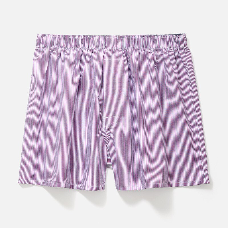 Men's Boxer Shorts Manufacturer - OEM Pure Cotton Woven Loose