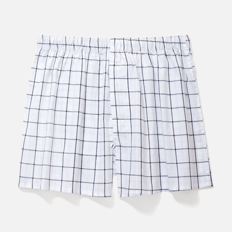 Men's Boxer Shorts Manufacturer - OEM Pure Cotton Woven Loose