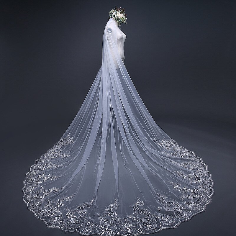 Bridal Veil Manufacturer - OEM 2022 Wholesale Fashion Long Tail